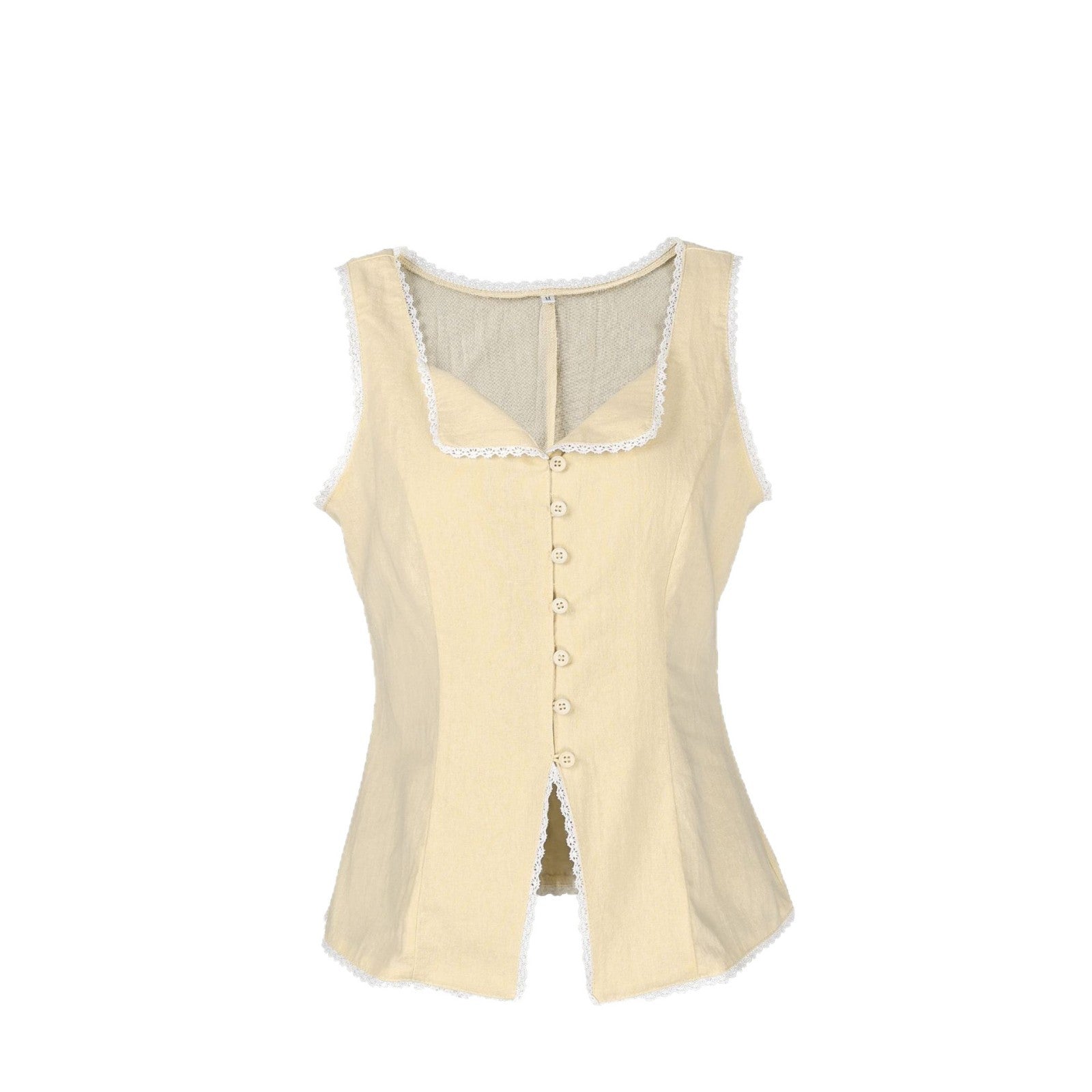 Women’s Cotton Square-Neck Tank Top - detail view 5