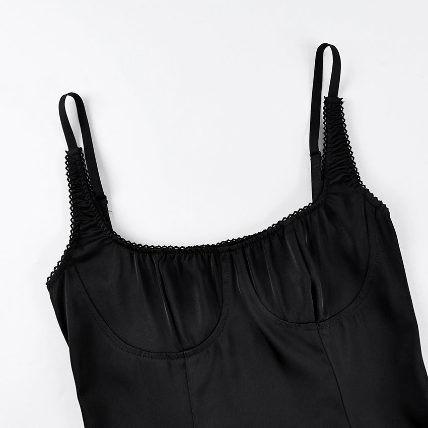 Women’s Basic Slim-Fit Camisole Tank Top - detail view 7